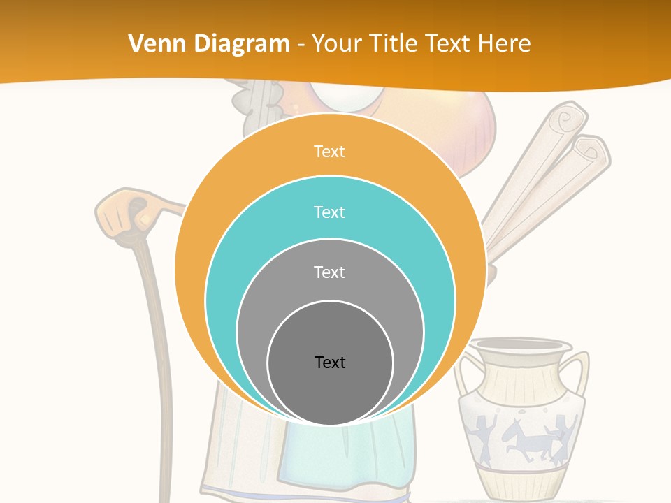A Man With A Beard Holding A Baseball Bat PowerPoint Template