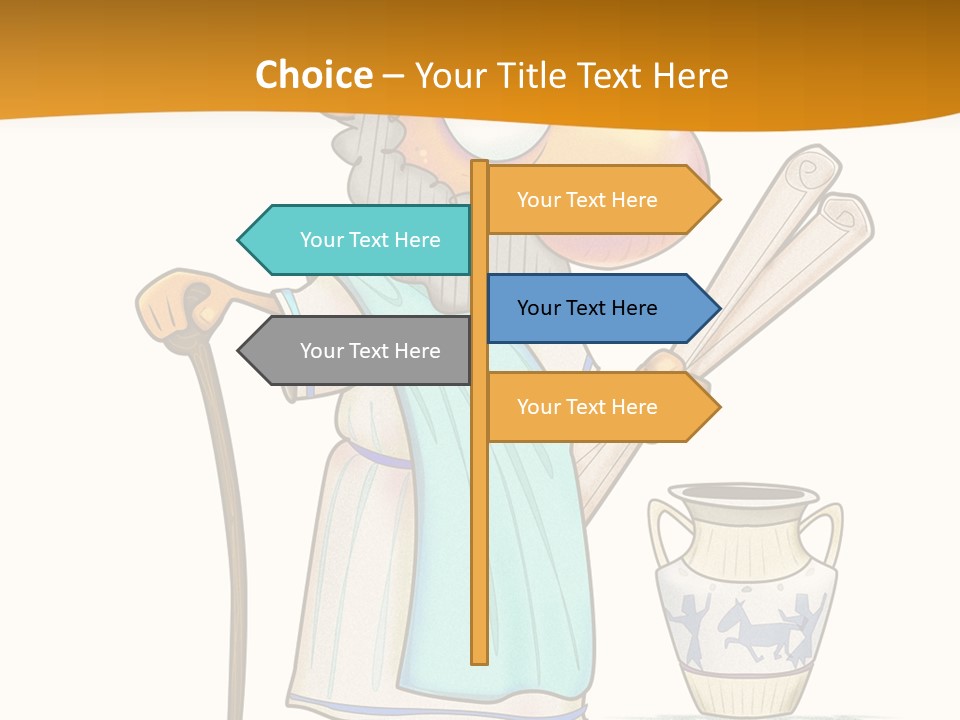 A Man With A Beard Holding A Baseball Bat PowerPoint Template