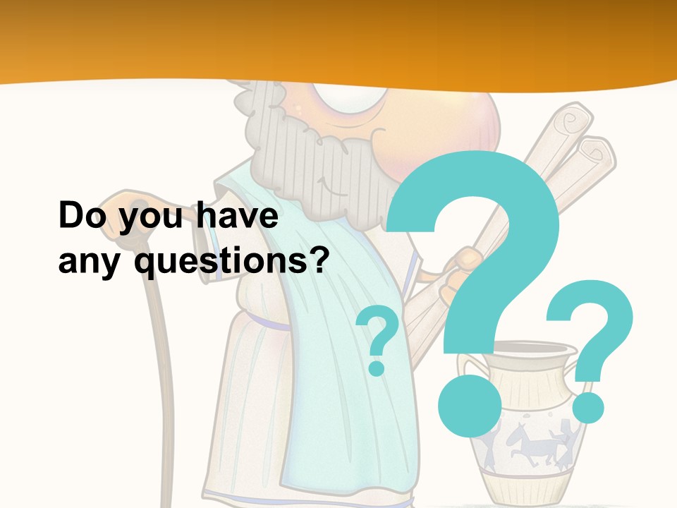 A Man With A Beard Holding A Baseball Bat PowerPoint Template