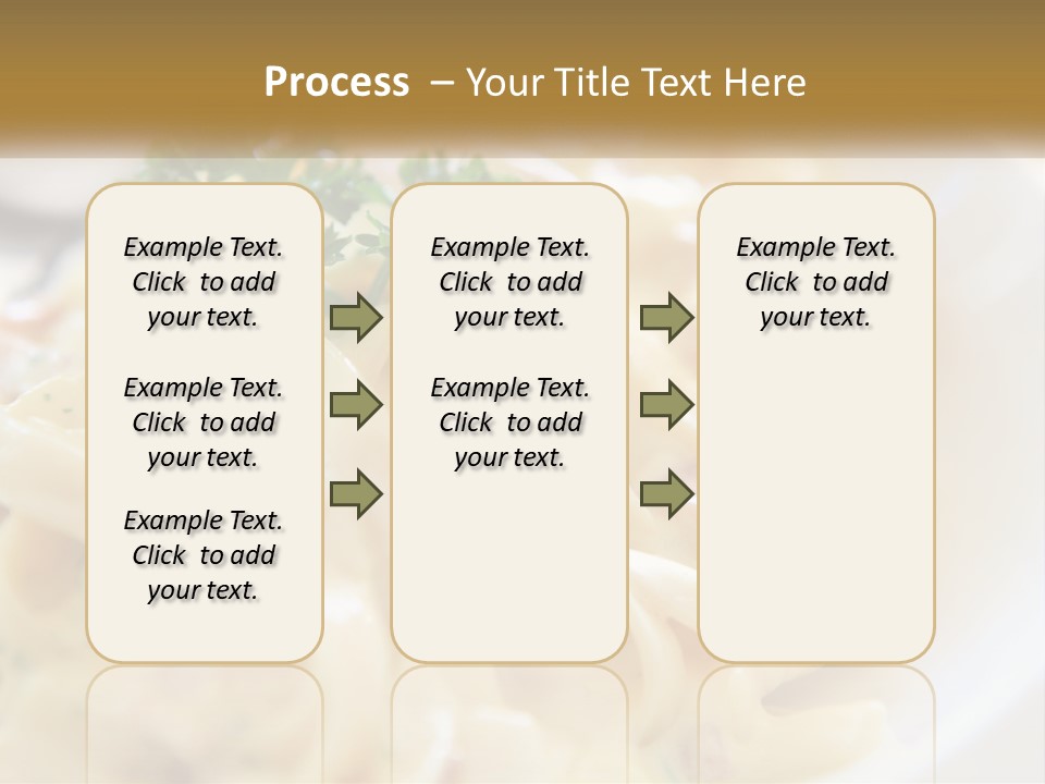 A Plate Of Pasta With Parsley On Top Of It PowerPoint Template