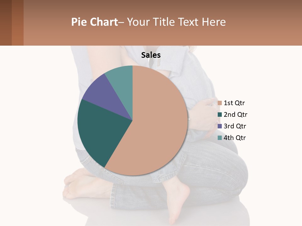 A Woman Holding A Baby In Her Arms PowerPoint Template