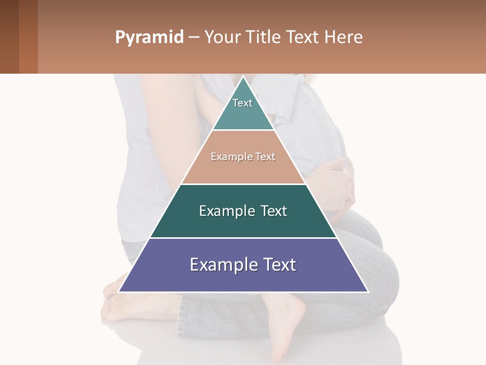 A Woman Holding A Baby In Her Arms PowerPoint Template