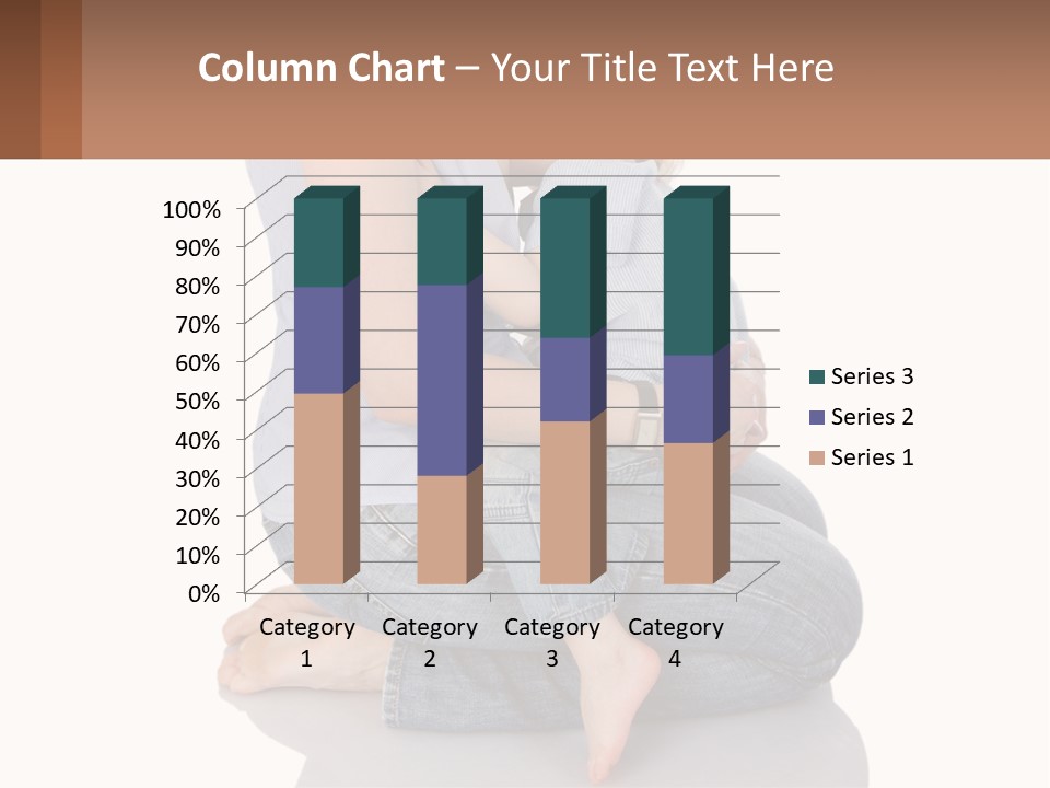 A Woman Holding A Baby In Her Arms PowerPoint Template