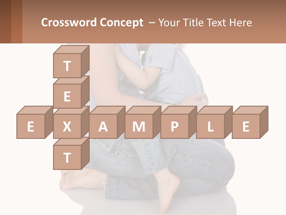 A Woman Holding A Baby In Her Arms PowerPoint Template