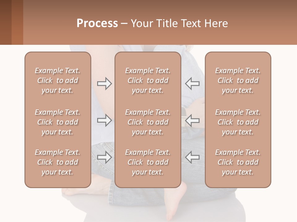 A Woman Holding A Baby In Her Arms PowerPoint Template