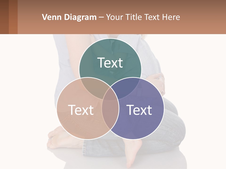 A Woman Holding A Baby In Her Arms PowerPoint Template