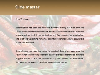 A Wooden Cutting Board Topped With Different Types Of Sausages PowerPoint Template