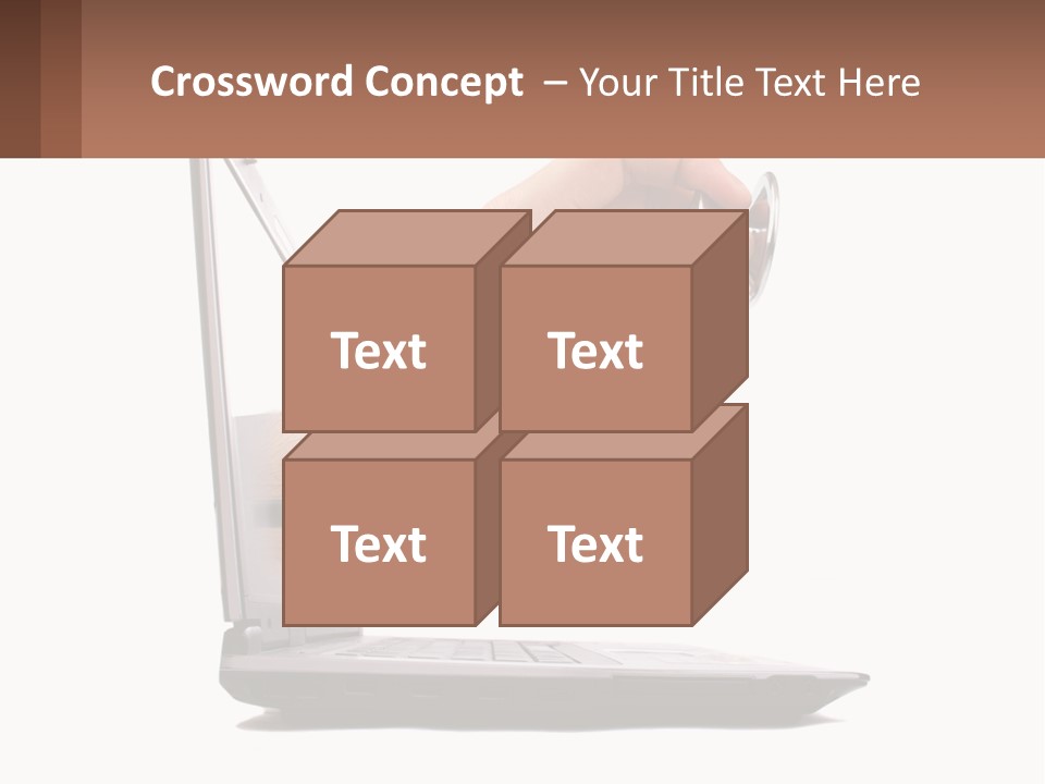 A Person Holding A Laptop With A Stethoscope In Their Hand PowerPoint Template