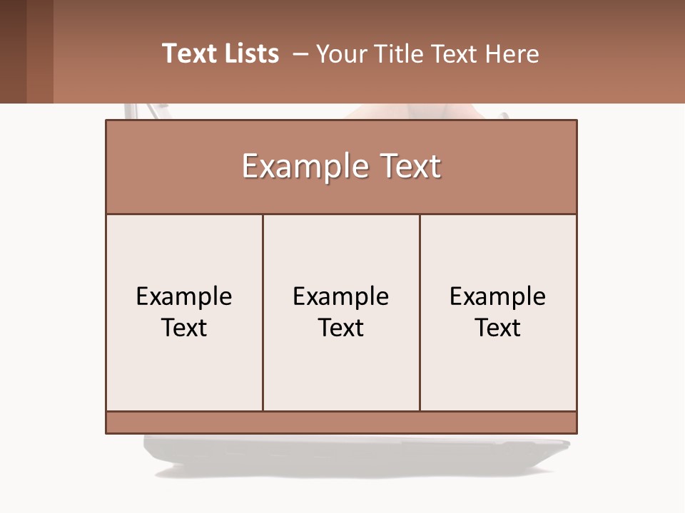 A Person Holding A Laptop With A Stethoscope In Their Hand PowerPoint Template
