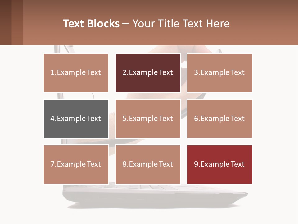 A Person Holding A Laptop With A Stethoscope In Their Hand PowerPoint Template