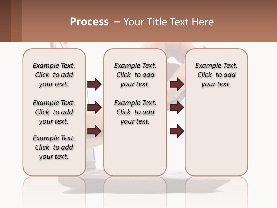 A Person Holding A Laptop With A Stethoscope In Their Hand PowerPoint Template