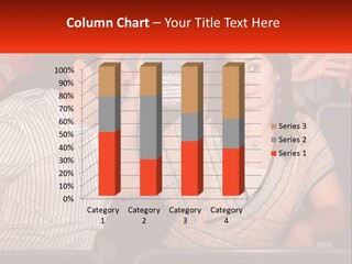 A Man And Woman Sitting Next To Each Other PowerPoint Template