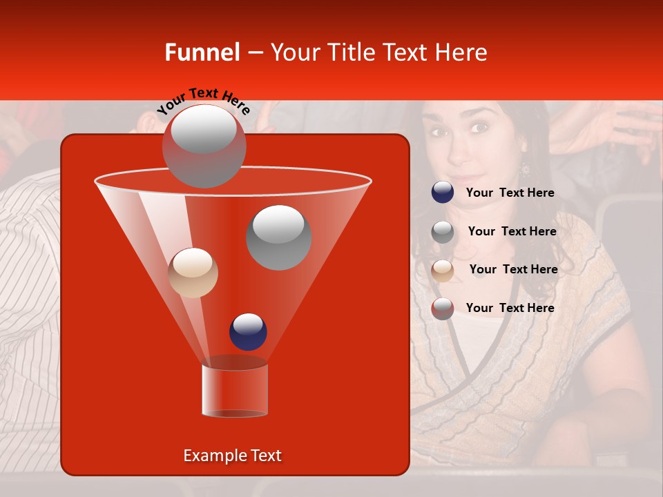 A Man And Woman Sitting Next To Each Other PowerPoint Template