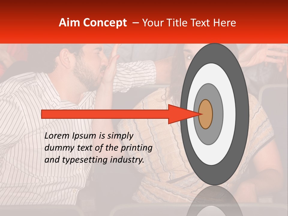 A Man And Woman Sitting Next To Each Other PowerPoint Template