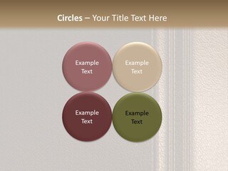 A Brown Leather Texture Powerpoint Presentation PowerPoint Template