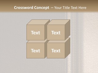 A Brown Leather Texture Powerpoint Presentation PowerPoint Template