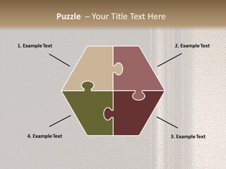 A Brown Leather Texture Powerpoint Presentation PowerPoint Template