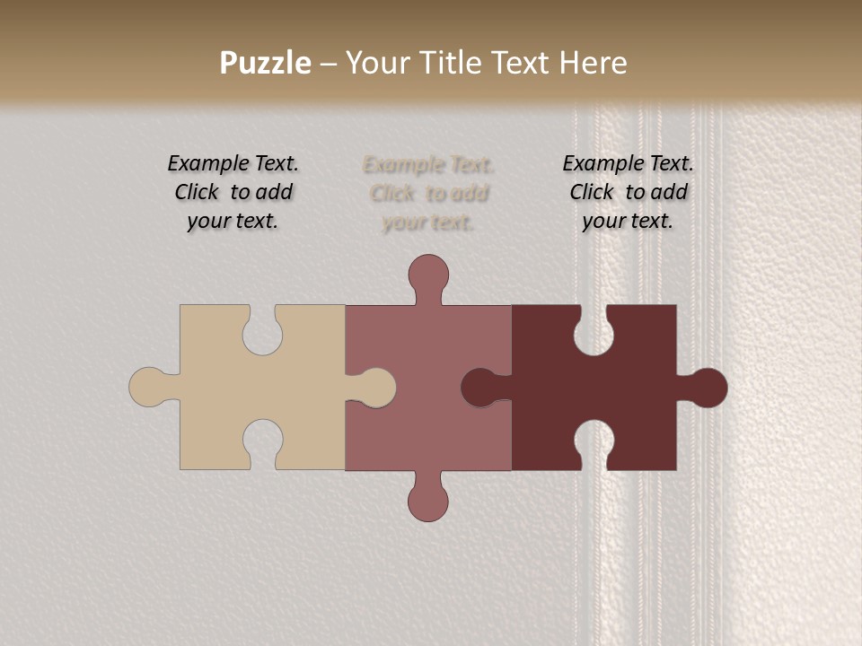 A Brown Leather Texture Powerpoint Presentation PowerPoint Template