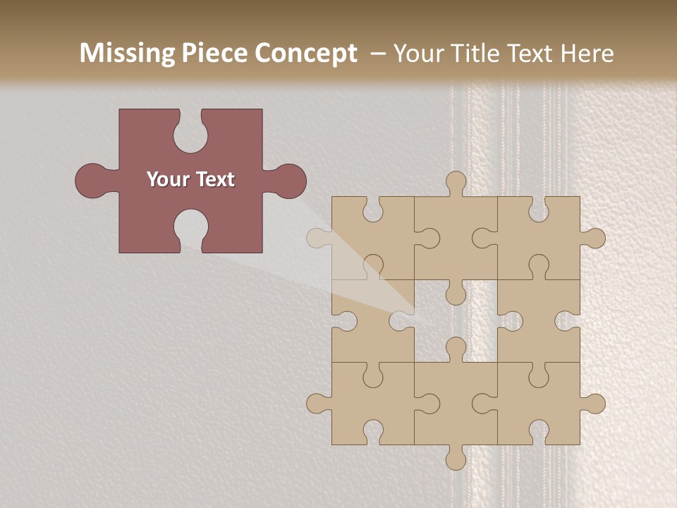 A Brown Leather Texture Powerpoint Presentation PowerPoint Template