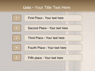 A Brown Leather Texture Powerpoint Presentation PowerPoint Template