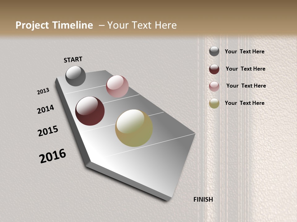 A Brown Leather Texture Powerpoint Presentation PowerPoint Template