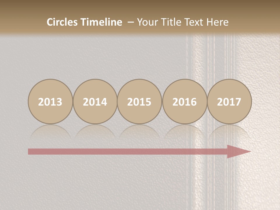 A Brown Leather Texture Powerpoint Presentation PowerPoint Template