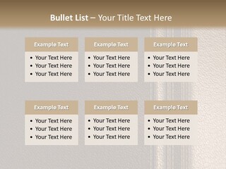 A Brown Leather Texture Powerpoint Presentation PowerPoint Template