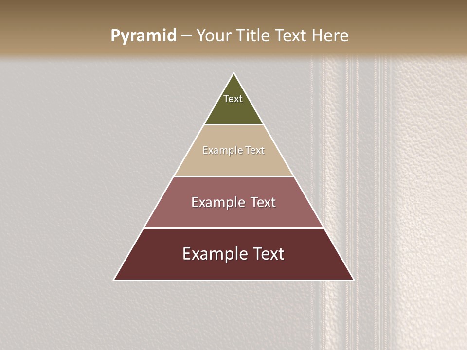 A Brown Leather Texture Powerpoint Presentation PowerPoint Template