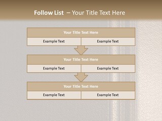 A Brown Leather Texture Powerpoint Presentation PowerPoint Template