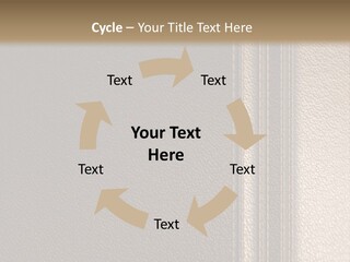 A Brown Leather Texture Powerpoint Presentation PowerPoint Template