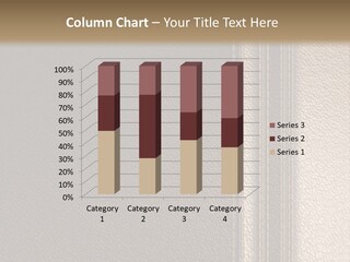 A Brown Leather Texture Powerpoint Presentation PowerPoint Template