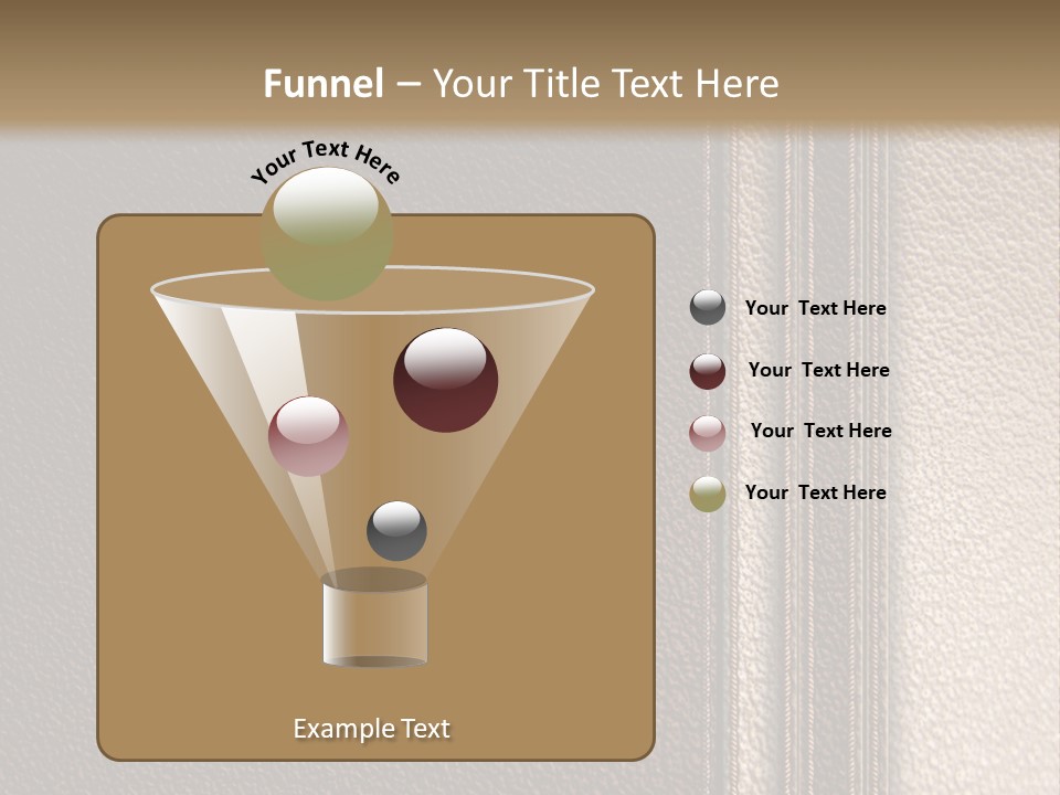 A Brown Leather Texture Powerpoint Presentation PowerPoint Template