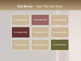 A Brown Leather Texture Powerpoint Presentation PowerPoint Template