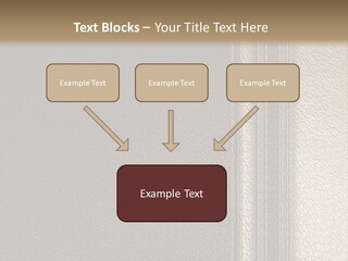 A Brown Leather Texture Powerpoint Presentation PowerPoint Template