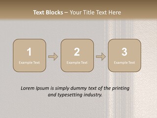 A Brown Leather Texture Powerpoint Presentation PowerPoint Template