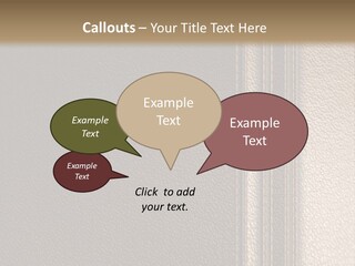 A Brown Leather Texture Powerpoint Presentation PowerPoint Template