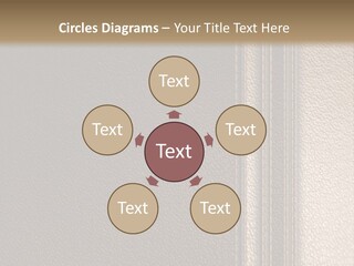 A Brown Leather Texture Powerpoint Presentation PowerPoint Template