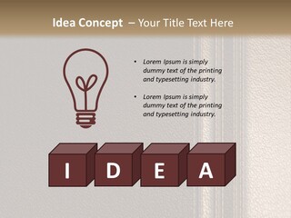 A Brown Leather Texture Powerpoint Presentation PowerPoint Template