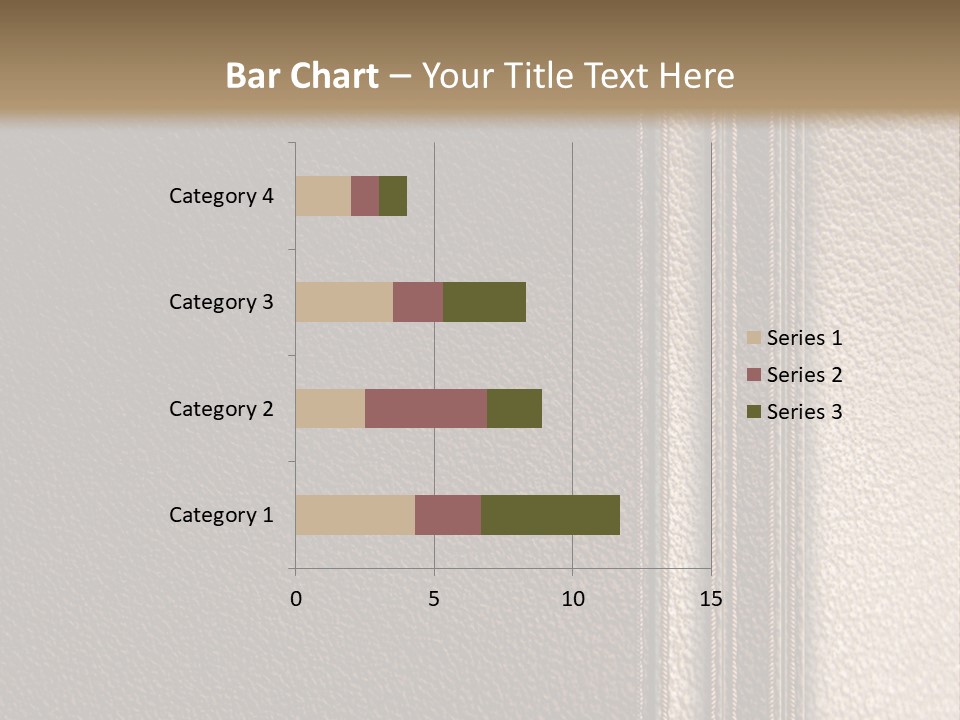 A Brown Leather Texture Powerpoint Presentation PowerPoint Template