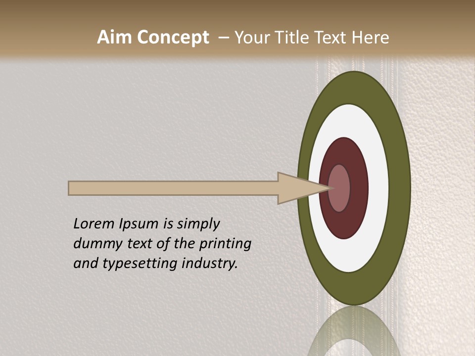 A Brown Leather Texture Powerpoint Presentation PowerPoint Template