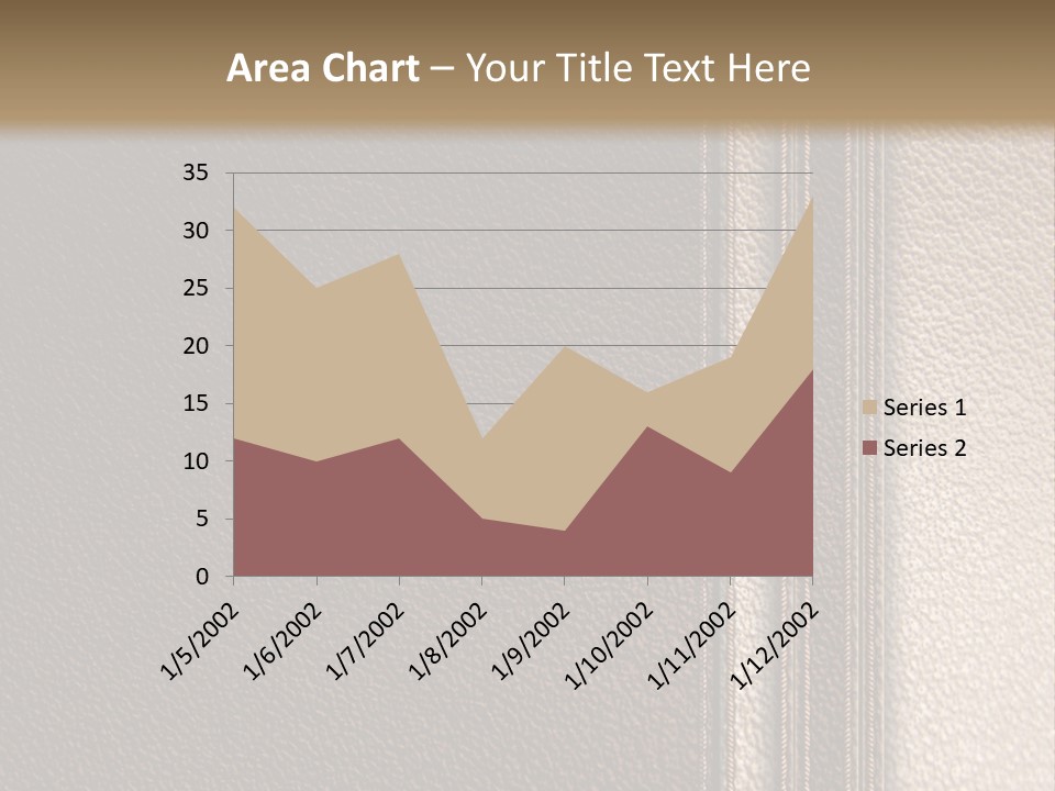 A Brown Leather Texture Powerpoint Presentation PowerPoint Template