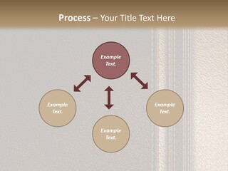 A Brown Leather Texture Powerpoint Presentation PowerPoint Template