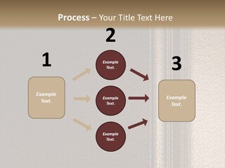 A Brown Leather Texture Powerpoint Presentation PowerPoint Template