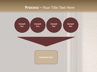 A Brown Leather Texture Powerpoint Presentation PowerPoint Template