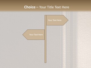 A Brown Leather Texture Powerpoint Presentation PowerPoint Template