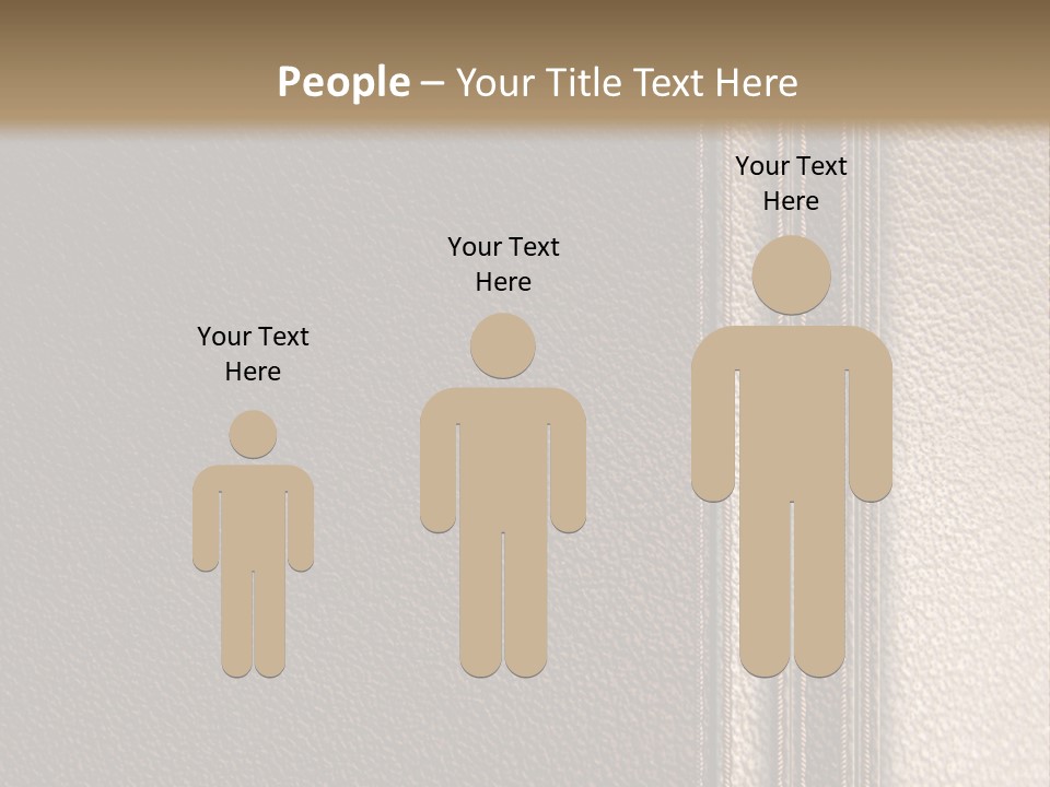 A Brown Leather Texture Powerpoint Presentation PowerPoint Template