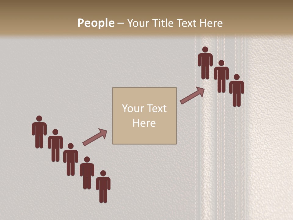 A Brown Leather Texture Powerpoint Presentation PowerPoint Template