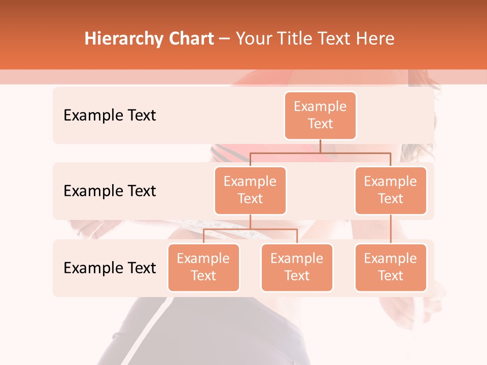 A Woman Measuring Her Waist With A Tape PowerPoint Template