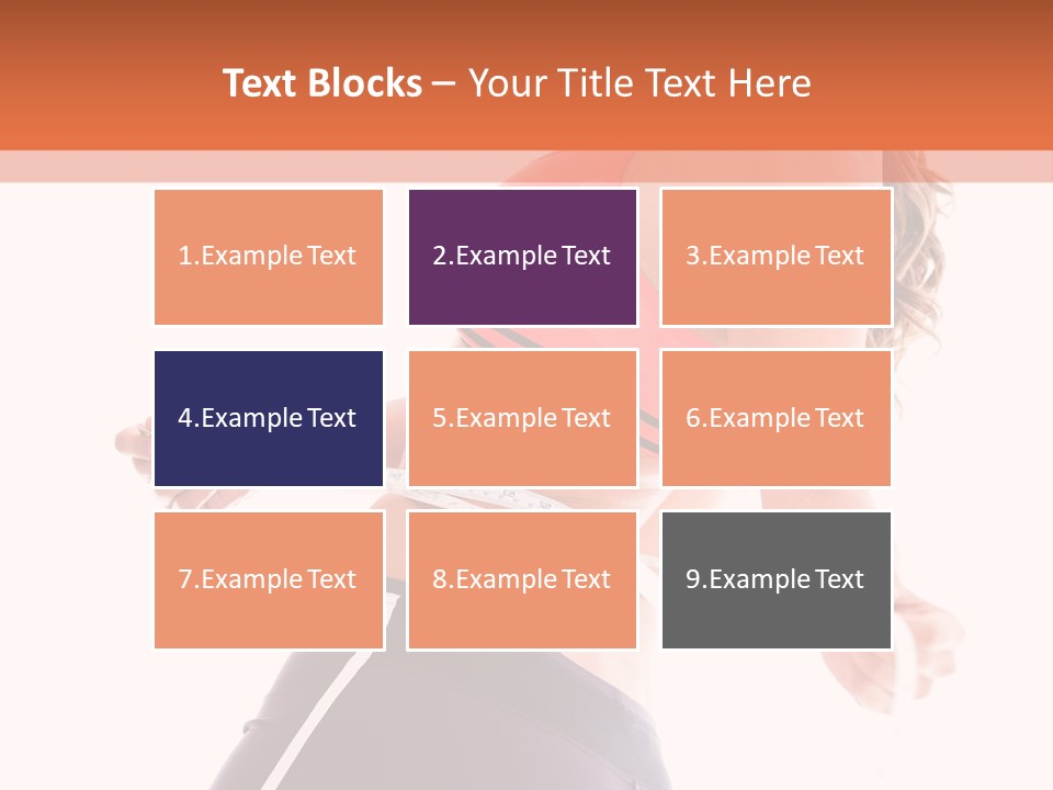 A Woman Measuring Her Waist With A Tape PowerPoint Template