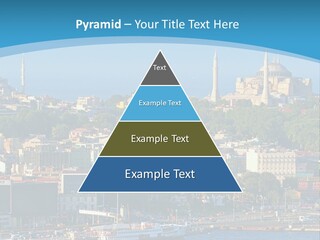 A Large Body Of Water With A City In The Background PowerPoint Template